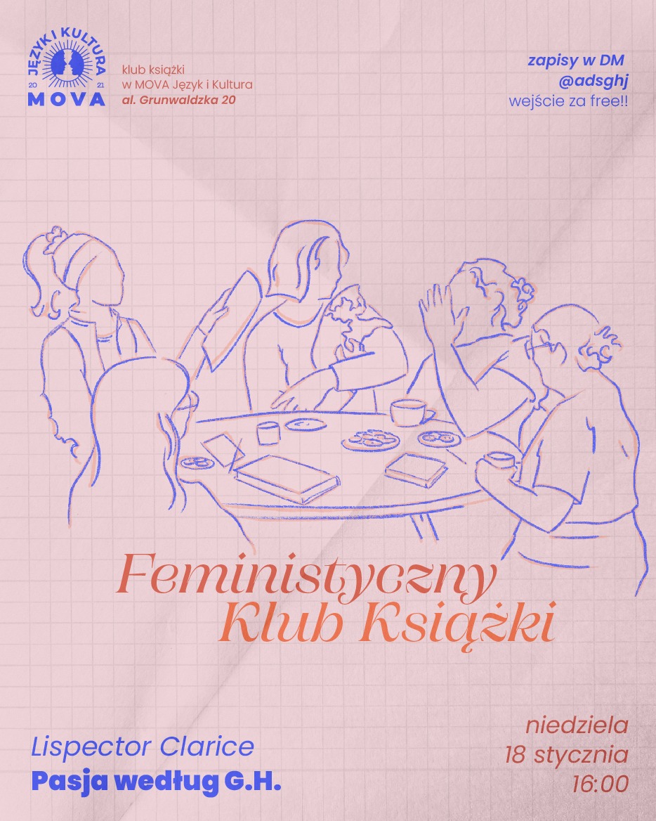 Feministyczny klub książki: „Pasja według G.H” Clarice&nbsp;Lispector