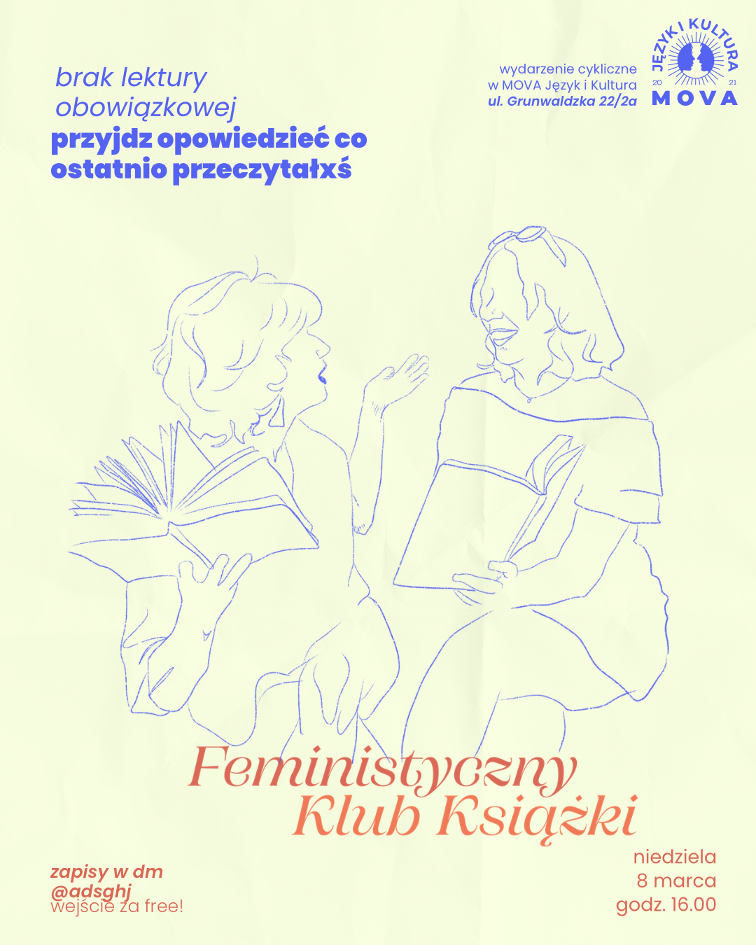 Feministyczny klub&nbsp;książki