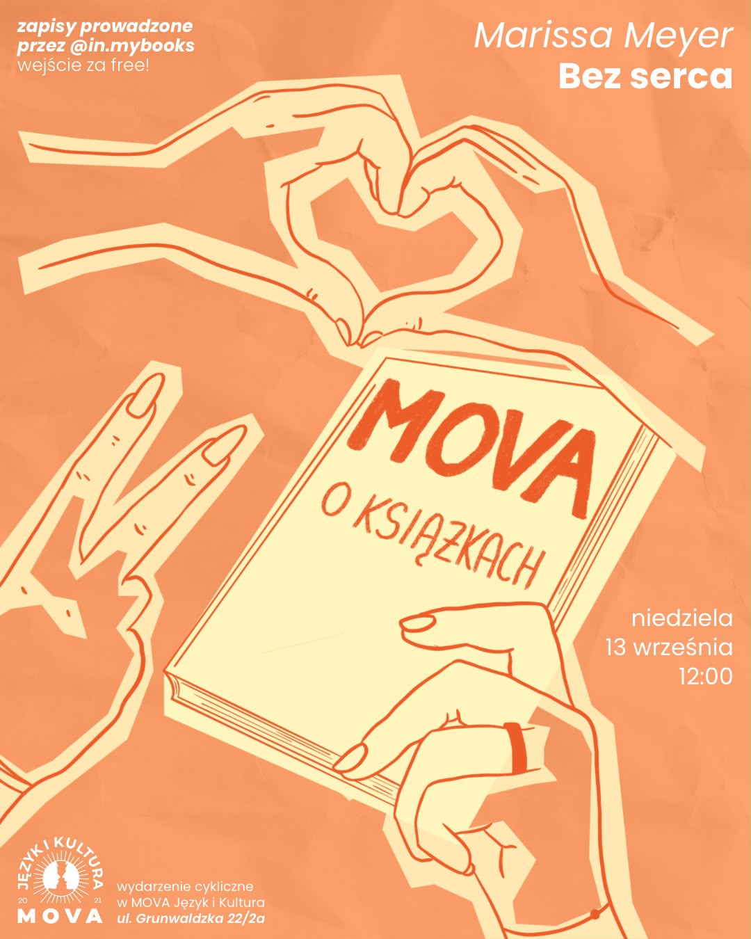 MOVA o&nbsp;Książkach: „Bez serca” Marissa&nbsp;Meyer